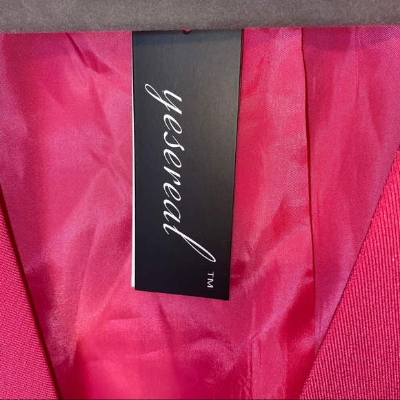 YESEREAL HOT PINK BLAZER NWT {5XL} - Picture 6 of 10